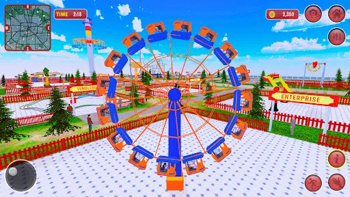 Theme Park RollerCoaster Sim Screenshots