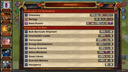 War of Conquest Screenshots