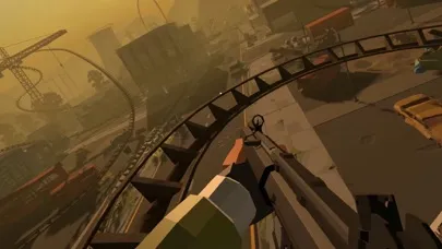 Capturas de tela do VR Zombie killer Rollercoaster