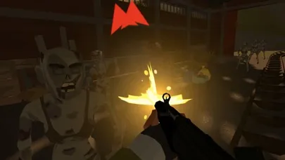 Capturas de tela do VR Zombie killer Rollercoaster