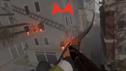 Capturas de tela do VR Zombie killer Rollercoaster