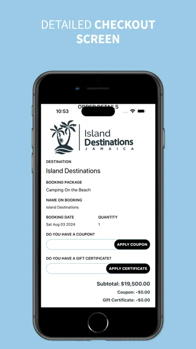 Capturas de pantalla de Island Destinations
