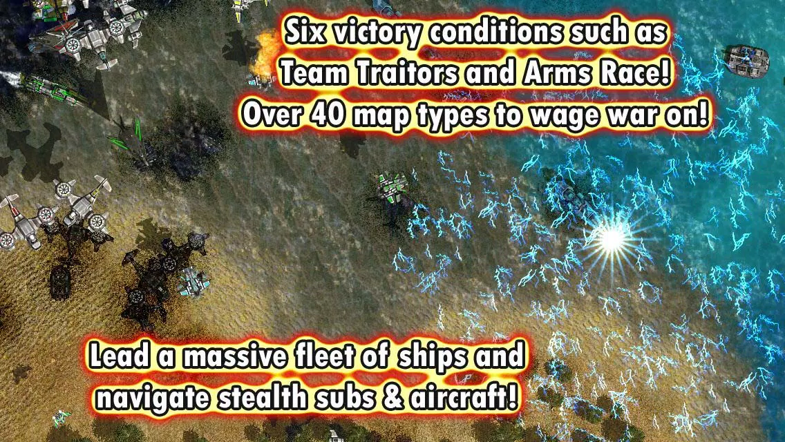 Land Air Sea Warfare RTS Screenshots3
