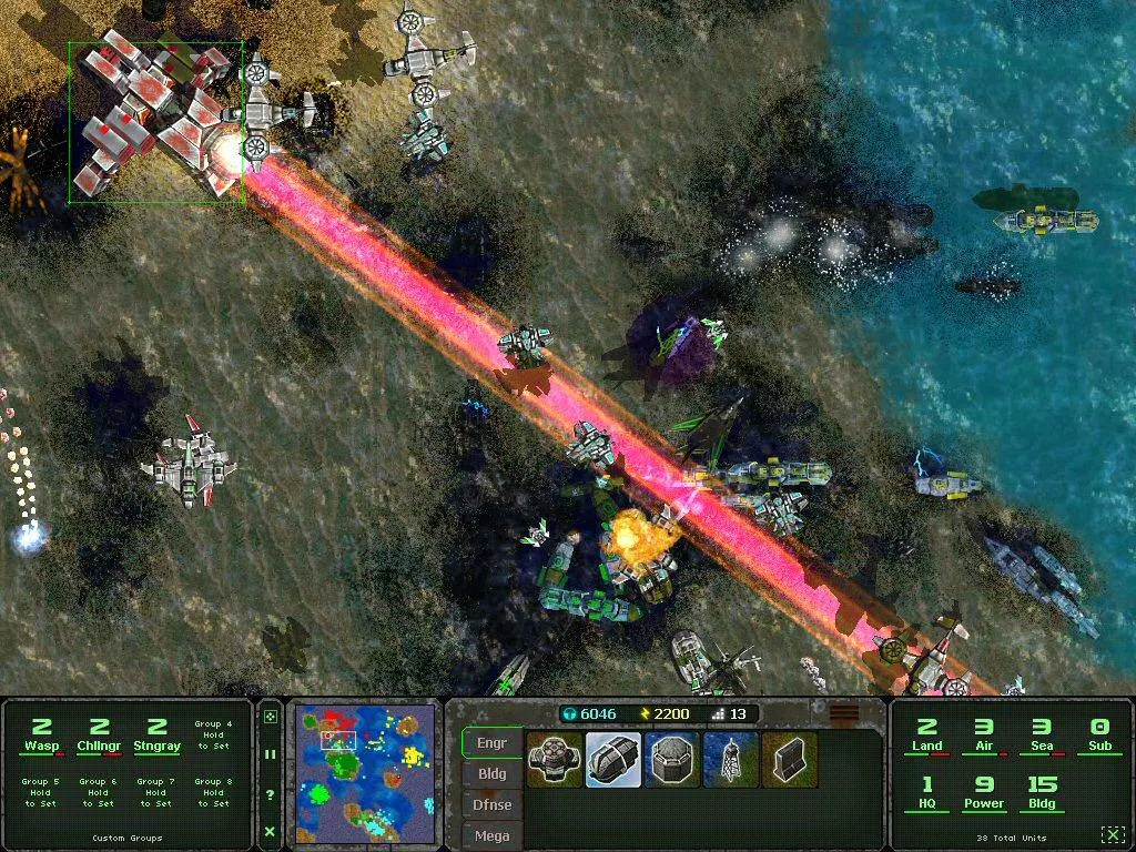 Land Air Sea Warfare RTS Screenshots7