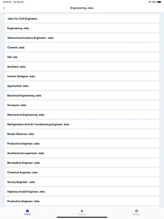 Zrzuty ekranu Tanqeeb - Egypt Jobs iPad 