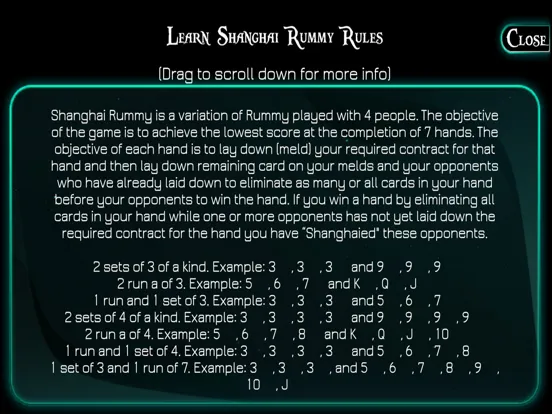 تصاویر Shanghai Rummy Online iPad 