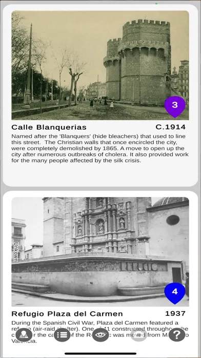 Zrzuty ekranu Valencia Past Present AR
