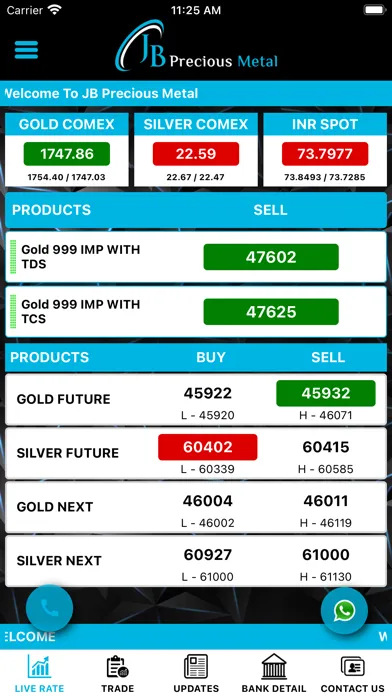 JB Precious Metal سکرین شاٹس