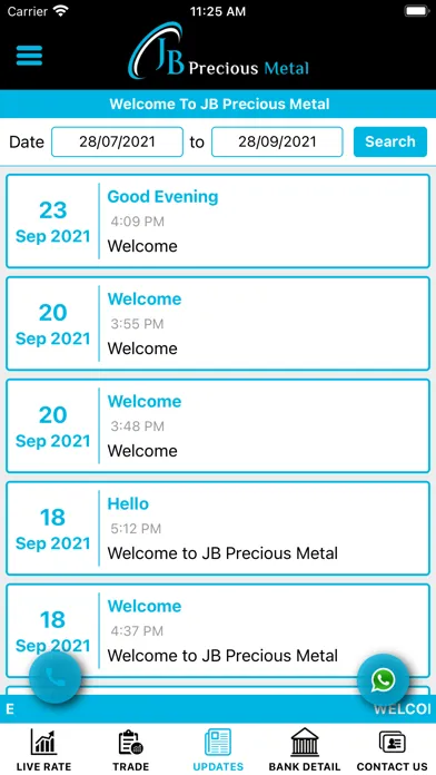 JB Precious Metal سکرین شاٹس