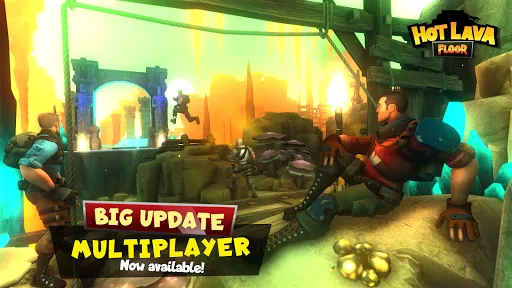 Screenshot di Hot Lava Floor: Urban Escape