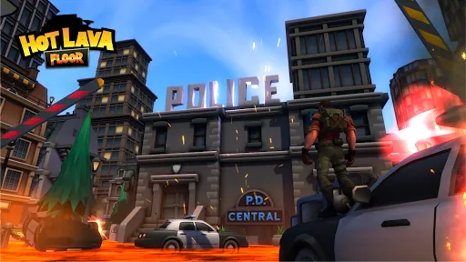 Screenshot di Hot Lava Floor: Urban Escape
