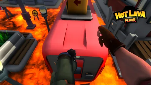 Screenshot di Hot Lava Floor: Urban Escape