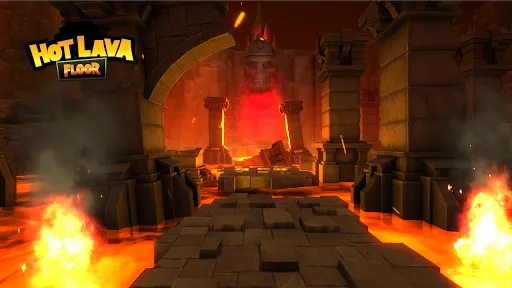 Screenshot di Hot Lava Floor: Urban Escape