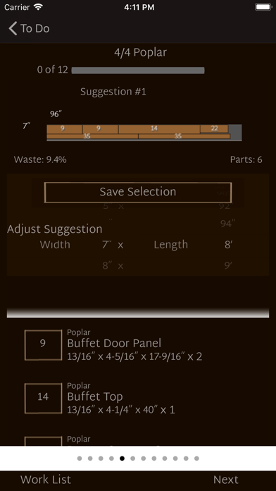 Zrzuty ekranu WoodPicker
