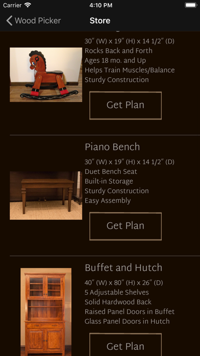 Zrzuty ekranu WoodPicker