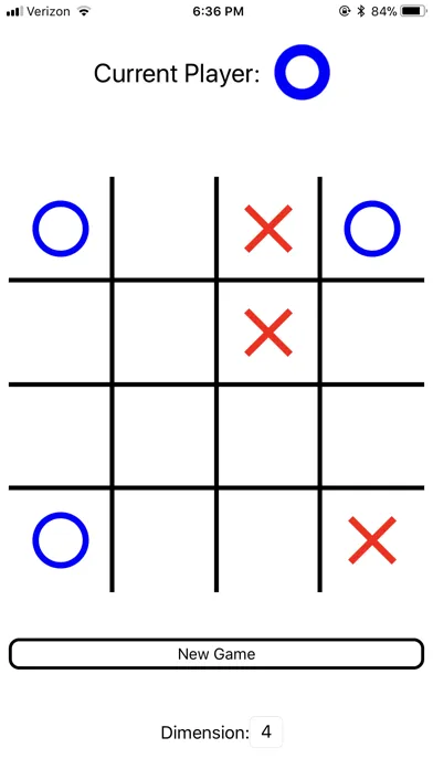N-by-N Tic-Tac-Toe سکرین شاٹس
