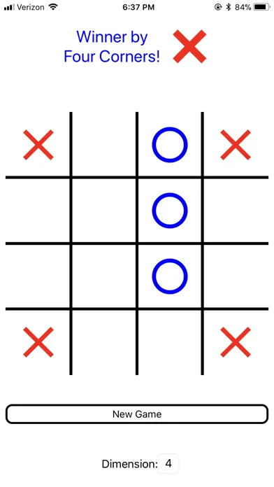 N-by-N Tic-Tac-Toe سکرین شاٹس