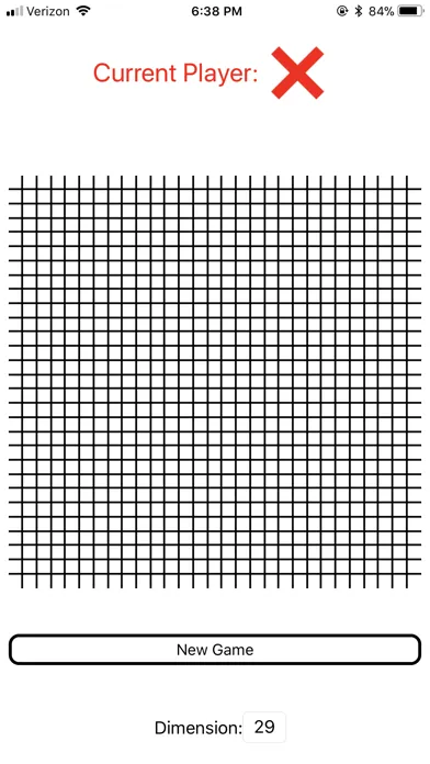 N-by-N Tic-Tac-Toe سکرین شاٹس