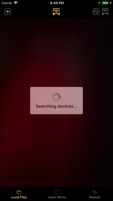 ภาพหน้าจอของ JCast