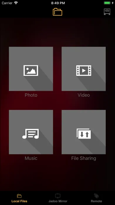 ภาพหน้าจอของ JCast
