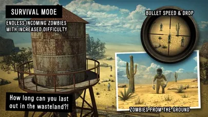 Captures d'écran de Last Hope - Zombie Sniper 3D