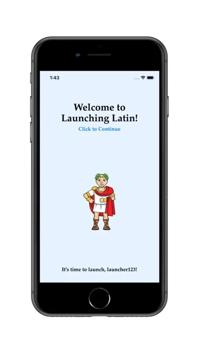 Launching Latin スクリーンショット