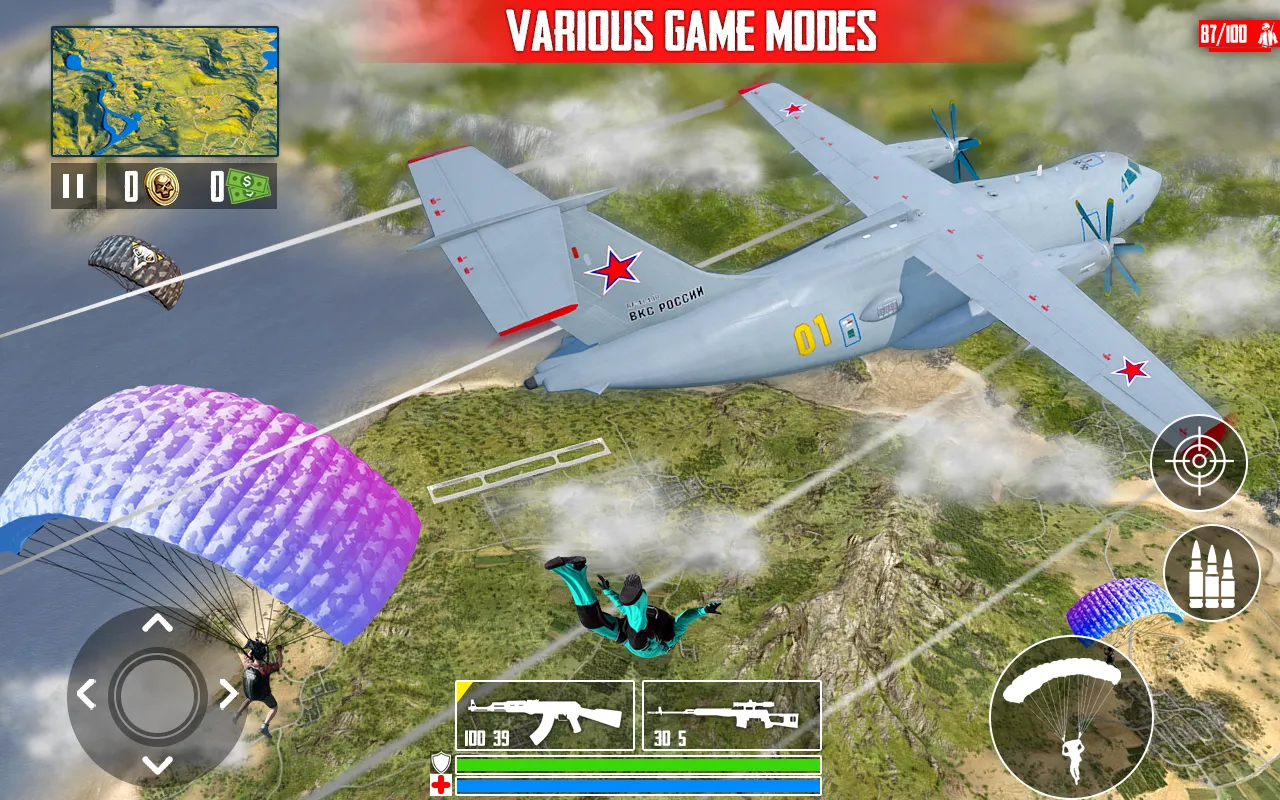 Captures d'écran de War Fighter 3D