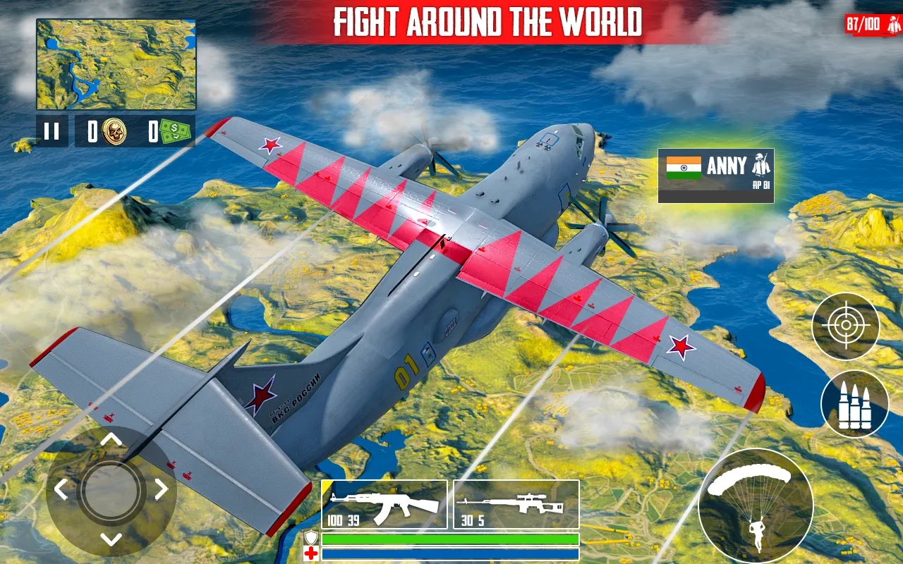 Captures d'écran de War Fighter 3D