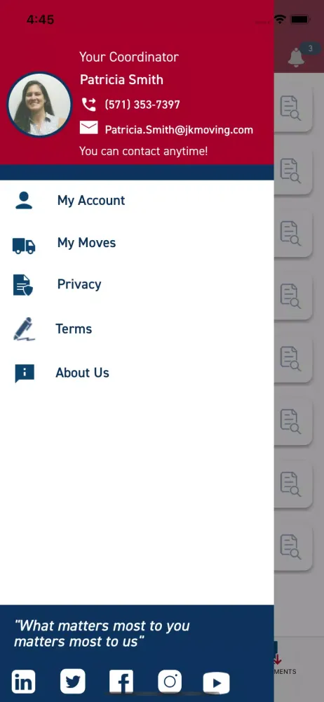 Capturas de pantalla de JK Moving Services