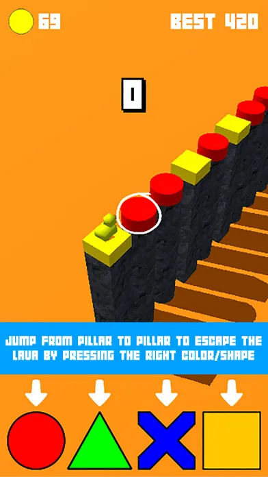 Captures d'écran de Lava Jumper: The Floor is Lava