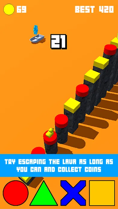 Captures d'écran de Lava Jumper: The Floor is Lava