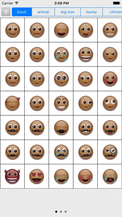 African Emoji Free 스크린샷