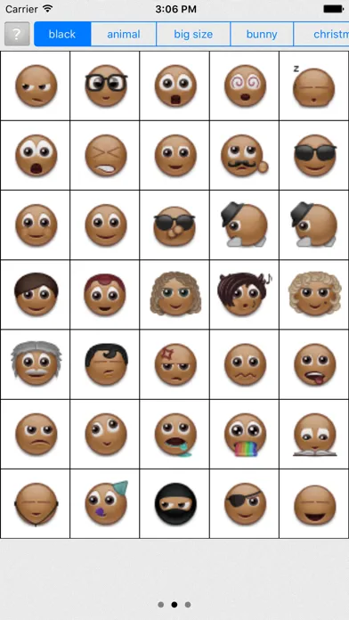 African Emoji Free 스크린샷