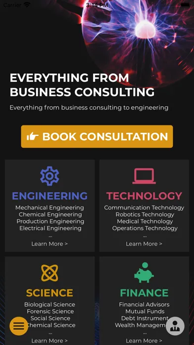 Capturas de tela do JMJ Global Consultants