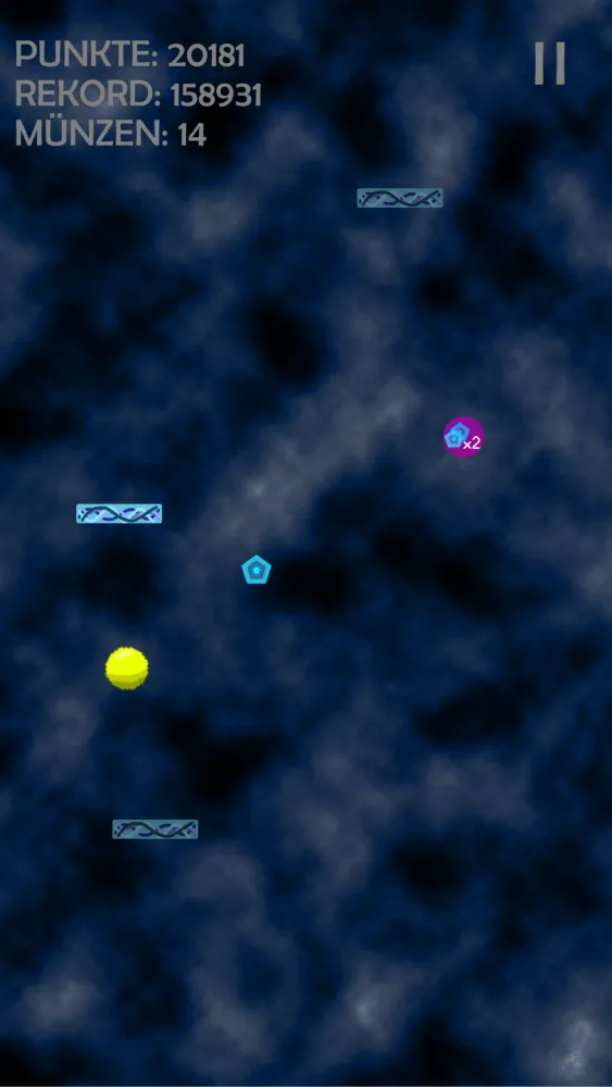 Tangkapan skrin Flying Ball