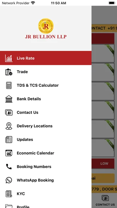 JR BULLION LLP 스크린샷