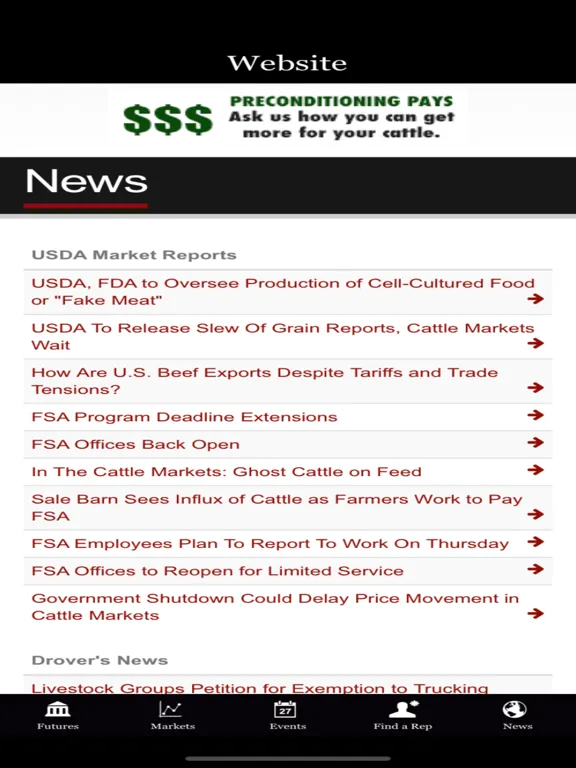 JRS Mobile App iPad  Screenshots