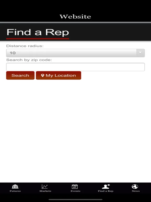 JRS Mobile App iPad  Screenshots
