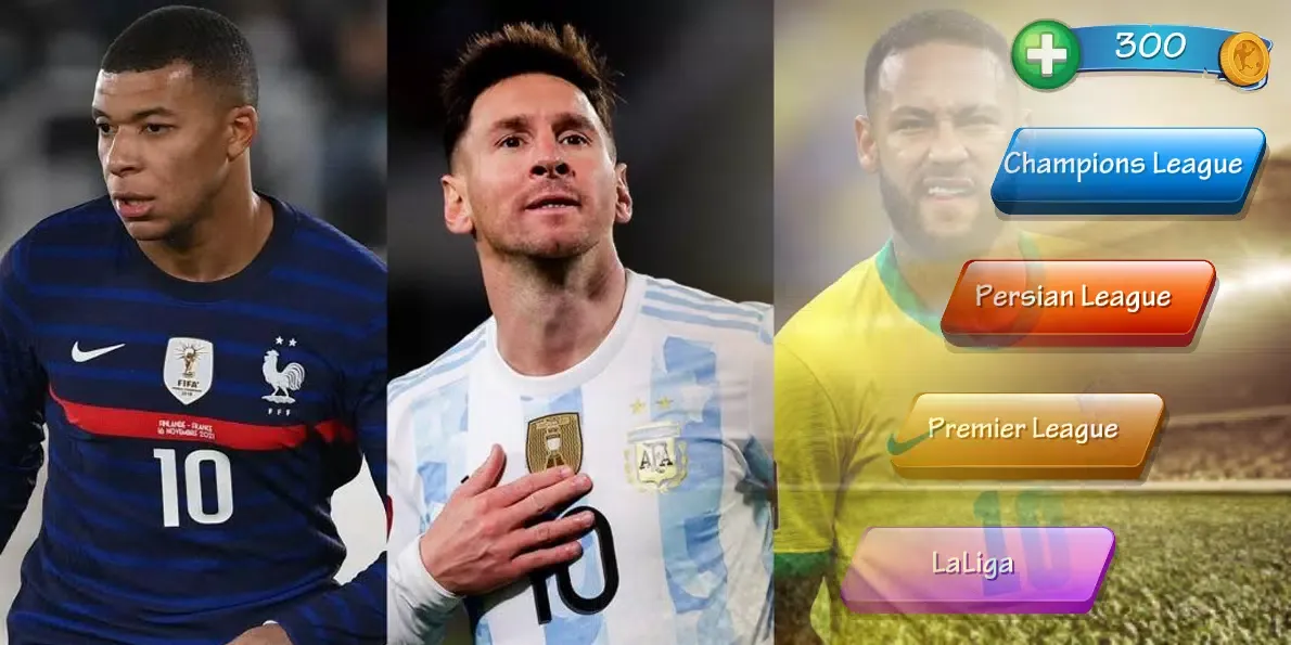 Capturas de tela do Champions League Soccer