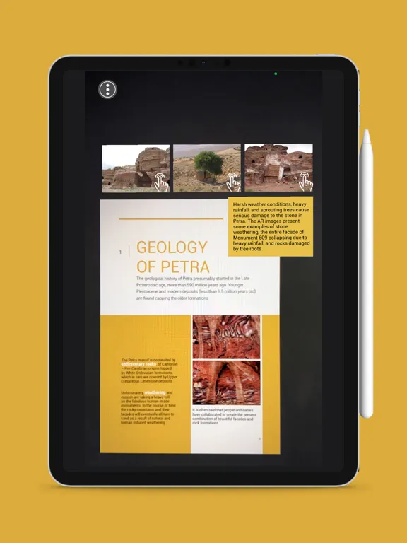 Petra Immersive Brochure iPad  Screenshots