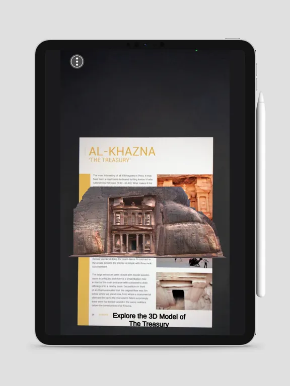 Petra Immersive Brochure iPad  Screenshots
