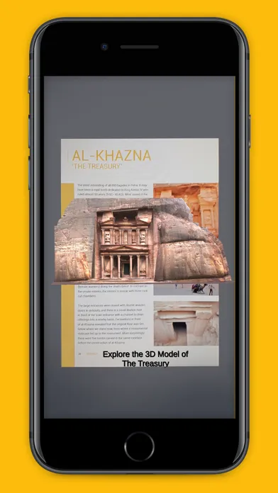 Petra Immersive Brochure Screenshots