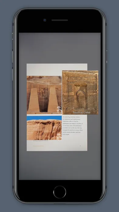 Petra Immersive Brochure Screenshots