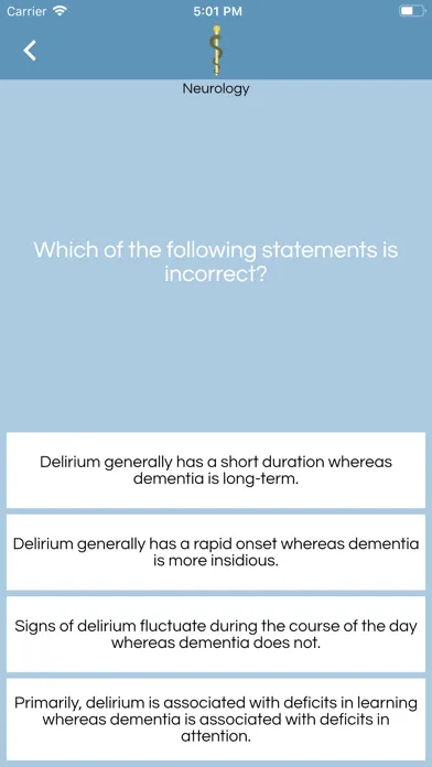 Daily Medical Trivia Screenshots