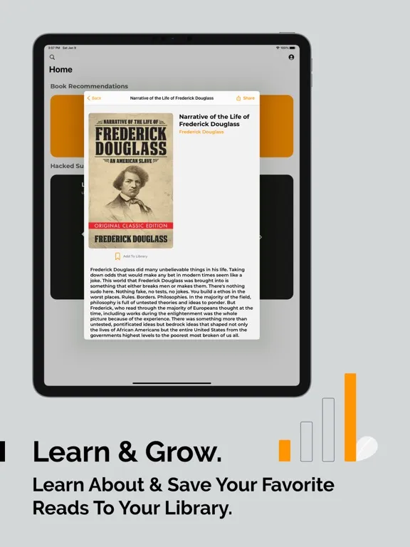 BMBC: Audio Book Summaries iPad  স্ক্রিনশট