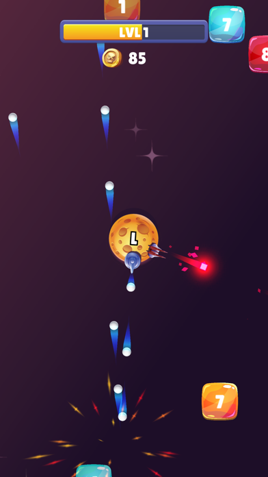 Capturas de tela do Space Defender: Brick Breaker