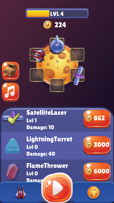 Capturas de tela do Space Defender: Brick Breaker