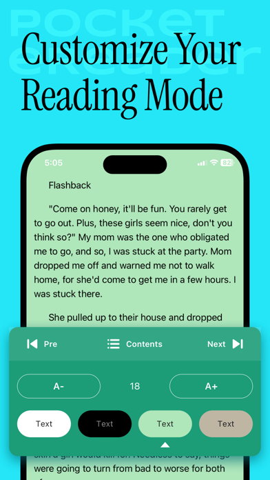 Screenshot di Pocket eReader-Embrace Novels