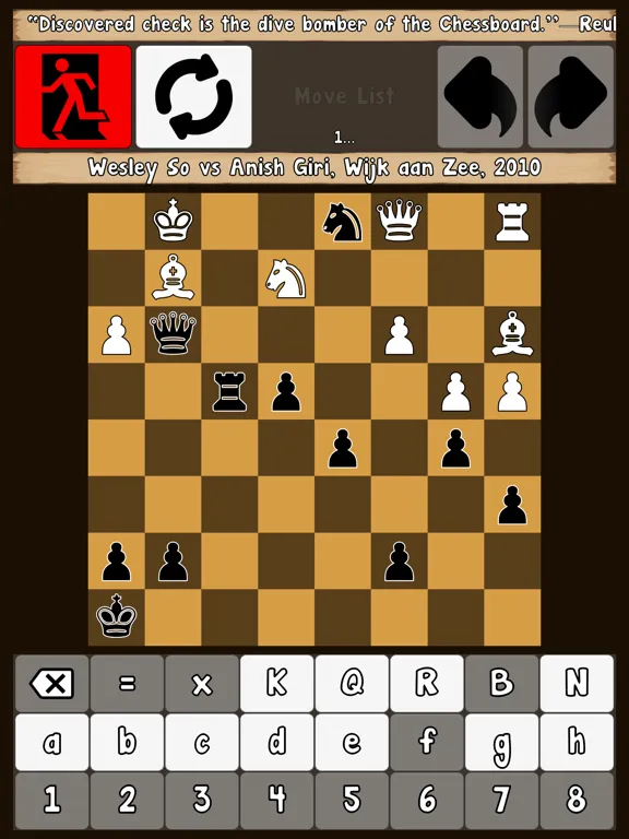 Chess Notation Dojo iPad 应用截图