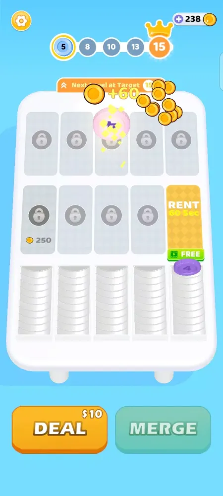 Скриншоты Coin Merge